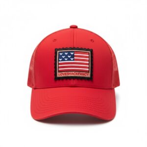 LoveShack Fancy x La Vaux – Americana Red Hat 