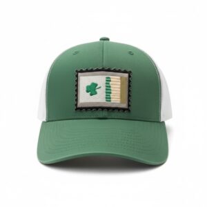 Irish Clover Trucker – Green